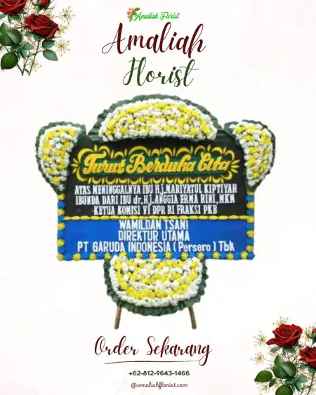 Papan Bunga Duka Woyla Barat